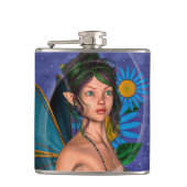 Fairy Butterfly Flachmann (Vorderseite)