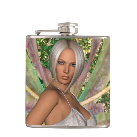 Fairy Butterfly Flachmann (Vorderseite)