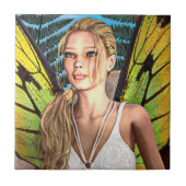 Fairy Butterfly Fliese (Vorderseite)