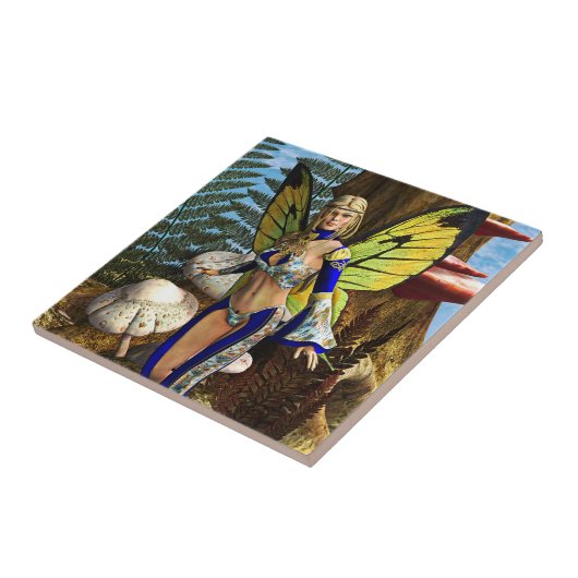 Fairy Butterfly Fliese (Seite)