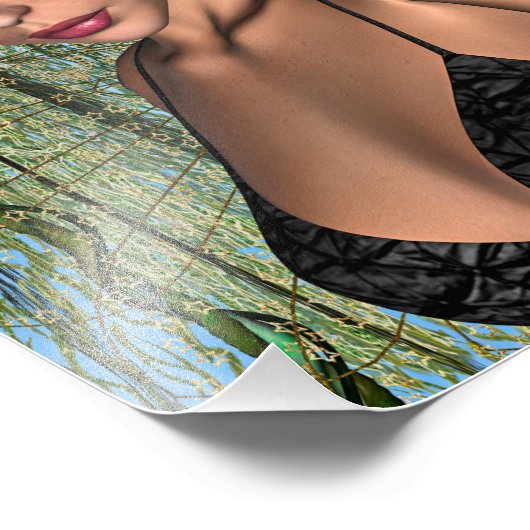 Fairy Butterfly Fotodruck (Ecke)