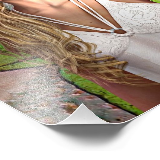 Fairy Butterfly Fotodruck (Ecke)