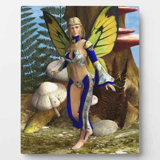 Fairy Butterfly Fotoplatte (Vorderseite)