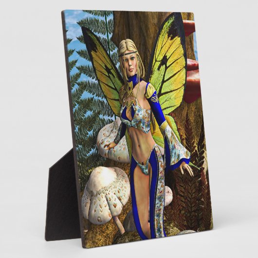 Fairy Butterfly Fotoplatte (Seite)