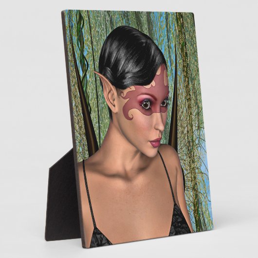 Fairy Butterfly Fotoplatte (Seite)