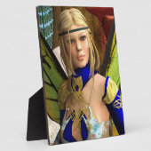 Fairy Butterfly Fotoplatte (Seite)