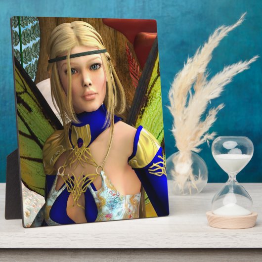 Fairy Butterfly Fotoplatte (Seite)