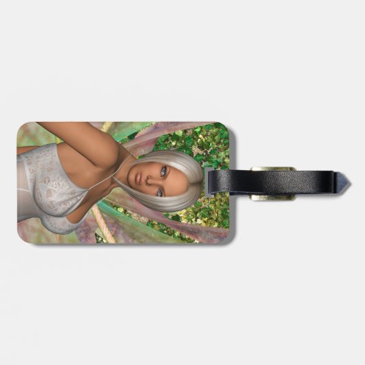 Fairy Butterfly Gepäckanhänger (Rückseite horizontal)