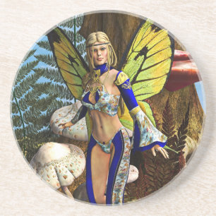 Fairy Butterfly Getränkeuntersetzer