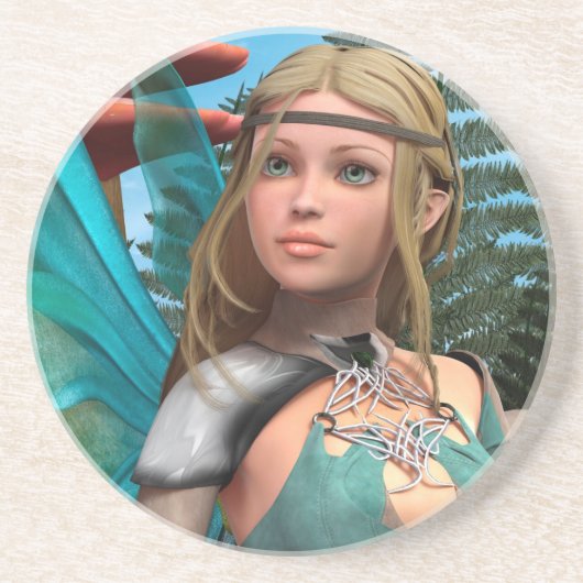 Fairy Butterfly Getränkeuntersetzer (Vorne)