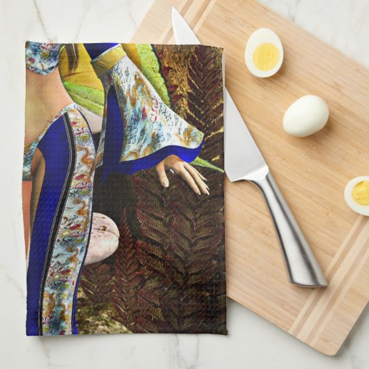 Fairy Butterfly Handtuch (Viertel Falte)