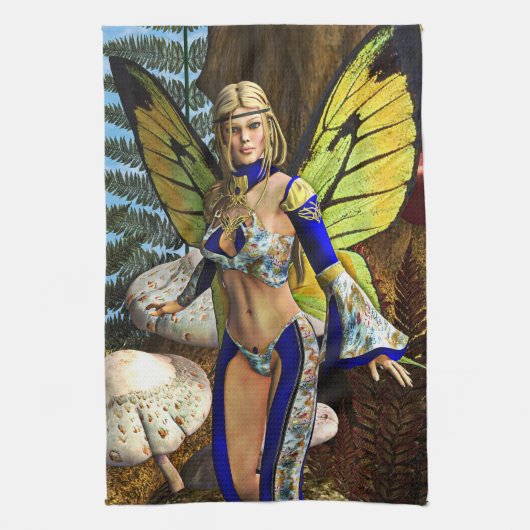 Fairy Butterfly Handtuch (Vertikal)