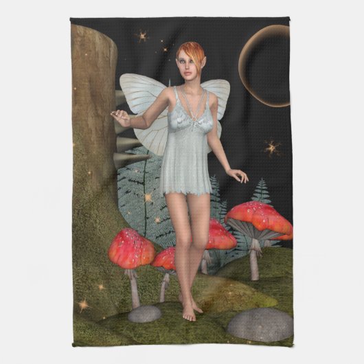 Fairy Butterfly Handtuch (Vertikal)