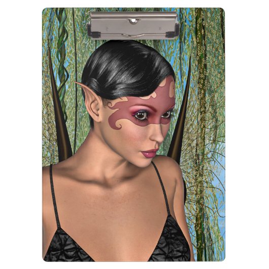 Fairy Butterfly Klemmbrett (Vorderseite)