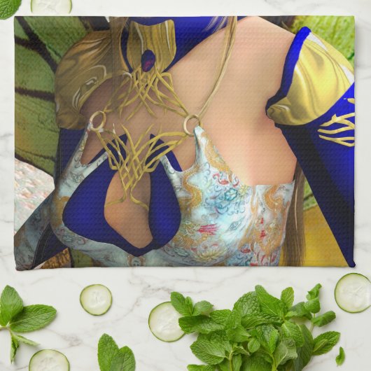 Fairy Butterfly Küchentuch (Gefaltet)