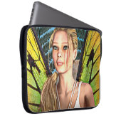 Fairy Butterfly Laptopschutzhülle (Vorne Rechts)