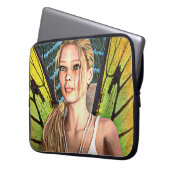 Fairy Butterfly Laptopschutzhülle (Vorderseite Links)