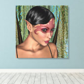 Fairy Butterfly Leinwanddruck (Insitu (Holzboden))