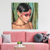 Fairy Butterfly Leinwanddruck (Insitu (Wohnzimmer))