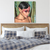 Fairy Butterfly Leinwanddruck (Insitu (Schlafzimmer))