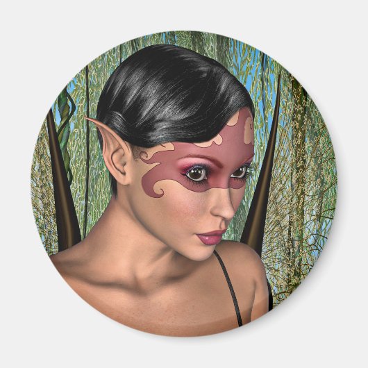 Fairy Butterfly Magnet (Vorne)