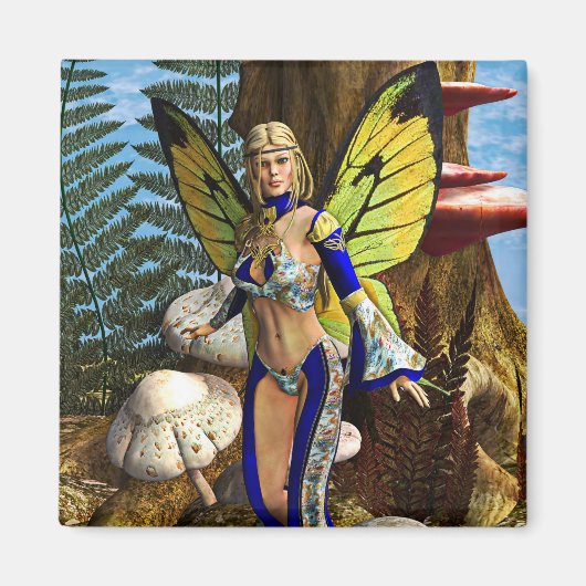 Fairy Butterfly Magnet (Vorne)