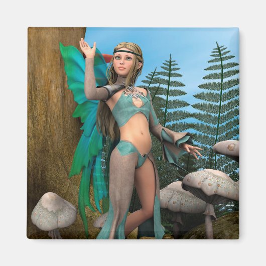 Fairy Butterfly Magnet (Vorne)