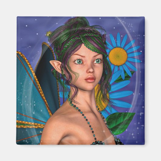 Fairy Butterfly Magnet (Vorne)