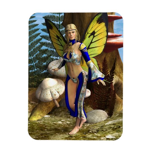 Fairy Butterfly Magnet (Vertikal)