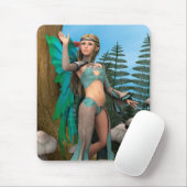 Fairy Butterfly Mousepad (Mit Mouse)