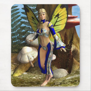 Fairy Butterfly Mousepad