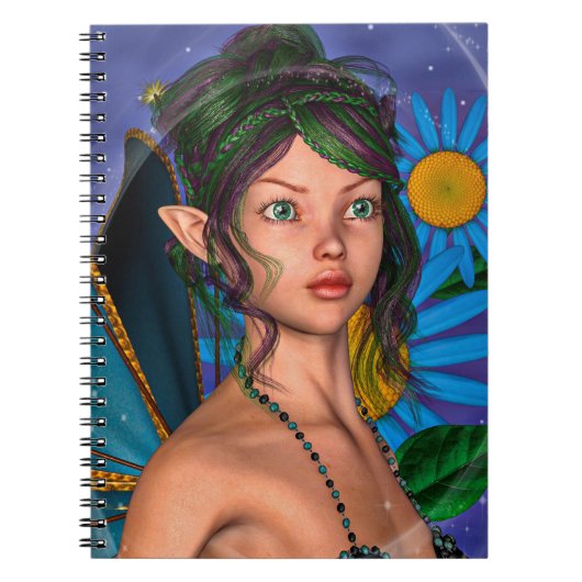 Fairy Butterfly Notizblock (Vorderseite)