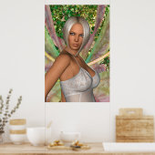 Fairy Butterfly Poster (Küche)