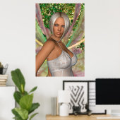 Fairy Butterfly Poster (Heimbüro)