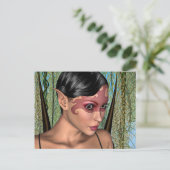 Fairy Butterfly Postkarte (Stehend Vorderseite)