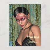 Fairy Butterfly Postkarte (Vorderseite)