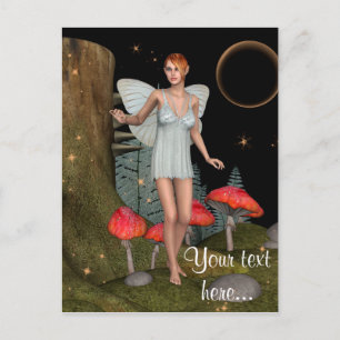 Fairy Butterfly Postkarte