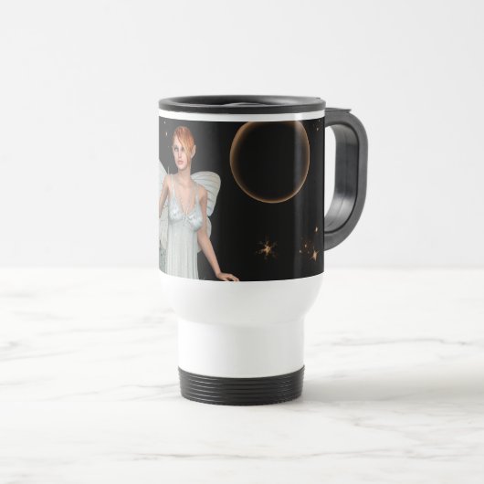 Fairy Butterfly Reisebecher (VorderseiteRechts)