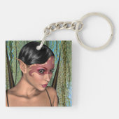 Fairy Butterfly Schlüsselanhänger (Rückseite)