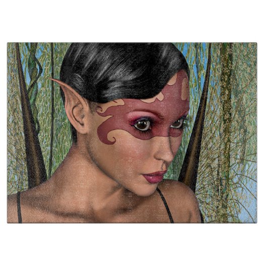 Fairy Butterfly Schneidebrett (Vorderseite)