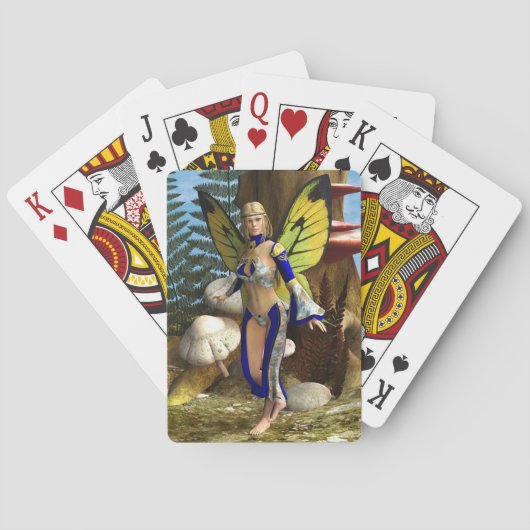 Fairy Butterfly Spielkarten (Rückseite)