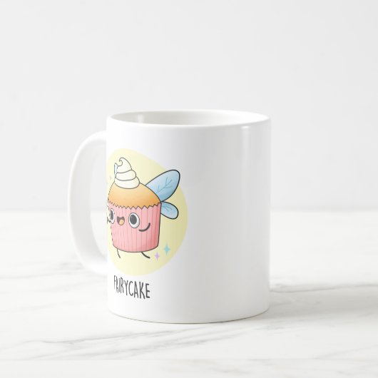 Fairy Cake Funny Cupcake Puff Kaffeetasse (Vorderseite Links)