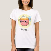 Fairy Cake Funny Cupcake Puff T-Shirt (Vorderseite)