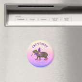 Fairy Capybara Magic Magnet (In Situ (Geschirrspüler))