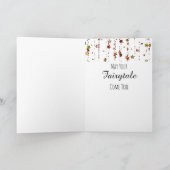 Fairy Card "Happy Birthday" Karte (Innenseite)