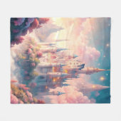 Fairy Castle Fleecedecke (Vorderseite (Horizontal))
