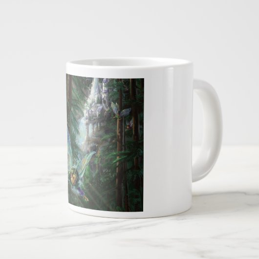 Fairy Castle Forest Jumbo-Tasse (Vorderseite Rechts)