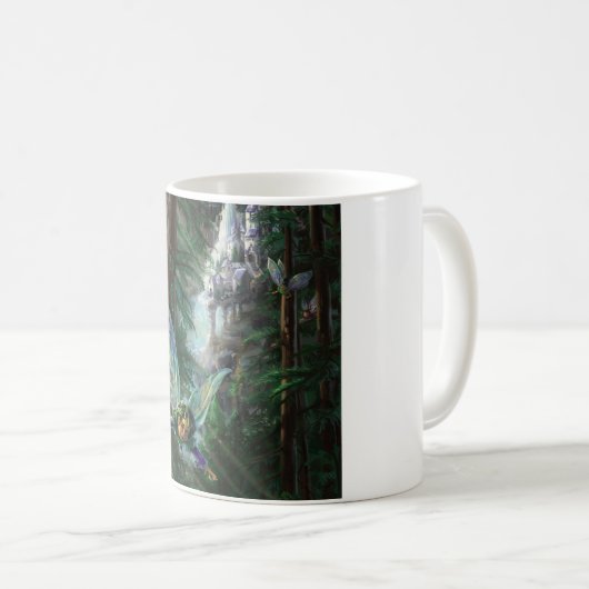 Fairy Castle Forest Kaffeetasse (VorderseiteRechts)