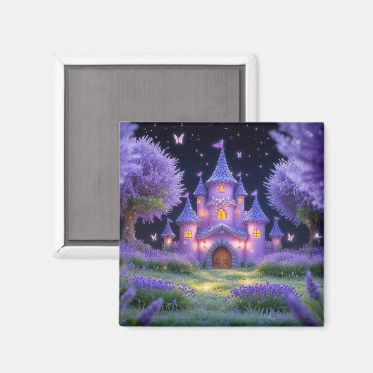 Fairy Castle Magnet (Vorderseite/Rückseite)
