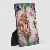 Fairy Castle mit Hummingbird Plaque Fotoplatte (Seite)